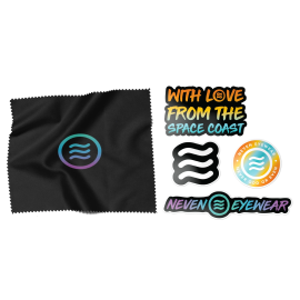 Sticker Pack & Cleaning Cloth