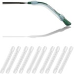 Soft Silicone Eyeglasses Temple Tips Sleeve Retainer