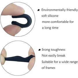 Glasses Anti-slip Silicone Ear Clip