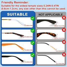 Glasses Anti-slip Silicone Ear Clip